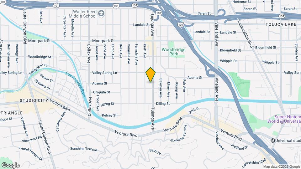 Chateau Studio Village Apartments Map and Location Details