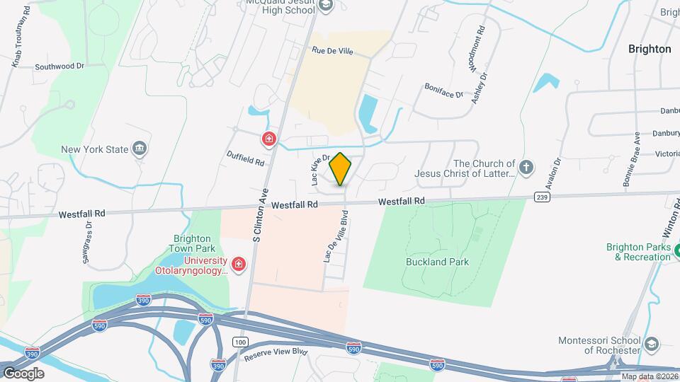 205 Lac Kine Dr Map and Location Details