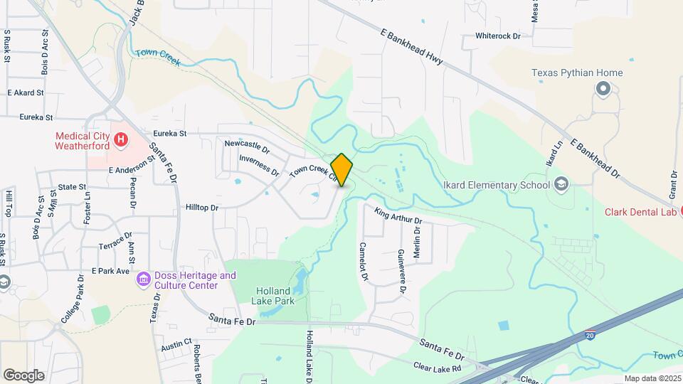 1636 Town Creek Cir Map and Location Details