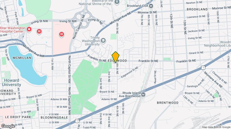 2716 4th St NE, Unit #2 Map and Location Details