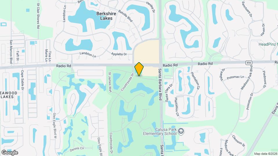 7300 Glenmoor Ln Map and Location Details