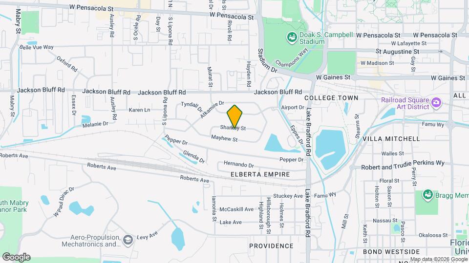 1643 Sharkey St Map and Location Details