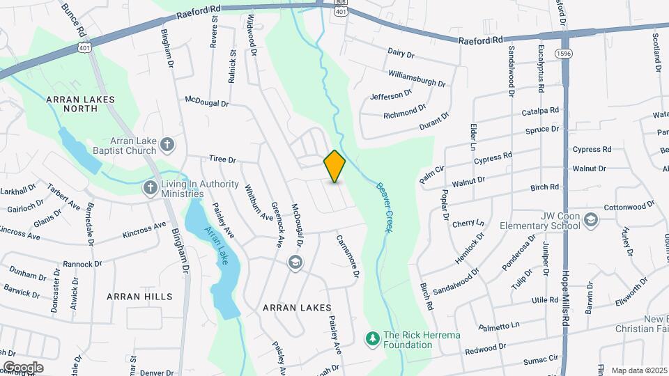 5833 Aftonshire Dr Map and Location Details