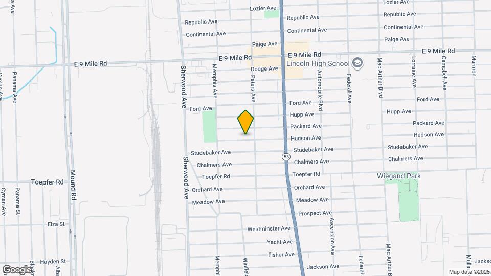 7251 Hudson Ave Map and Location Details