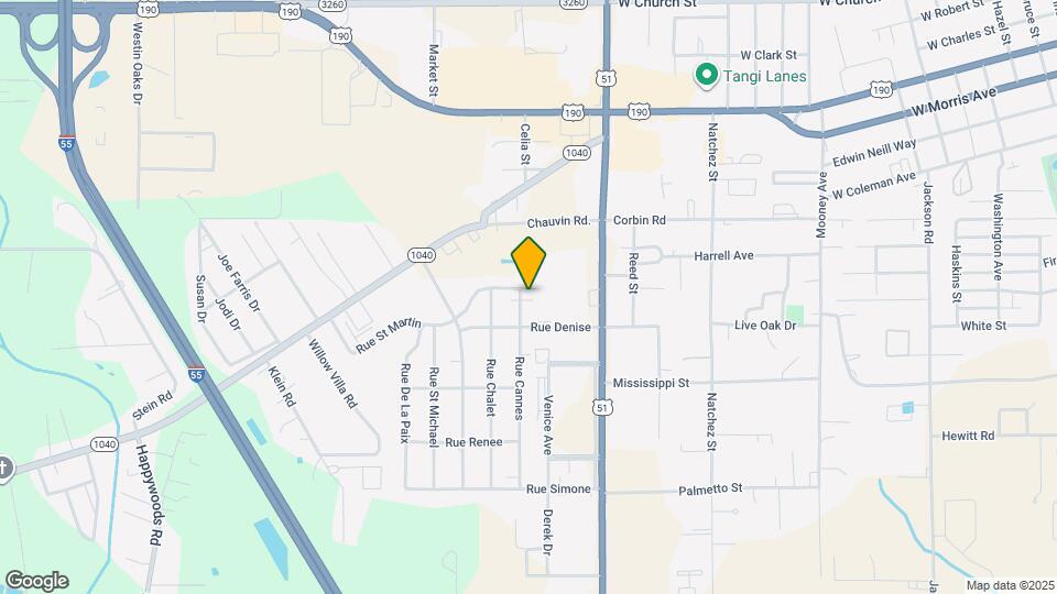 601 Rue Cannes Map and Location Details