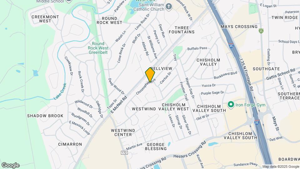 1013 Christopher Ave Map and Location Details