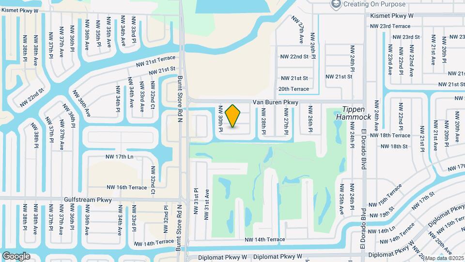 2921 NW 18th Terrace Mapa y Detalles de la Ubicación