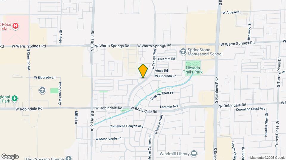 7423 Coyote Cave Ave Map and Location Details