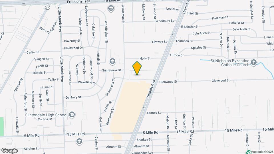 21681 Hillside Dr Map and Location Details