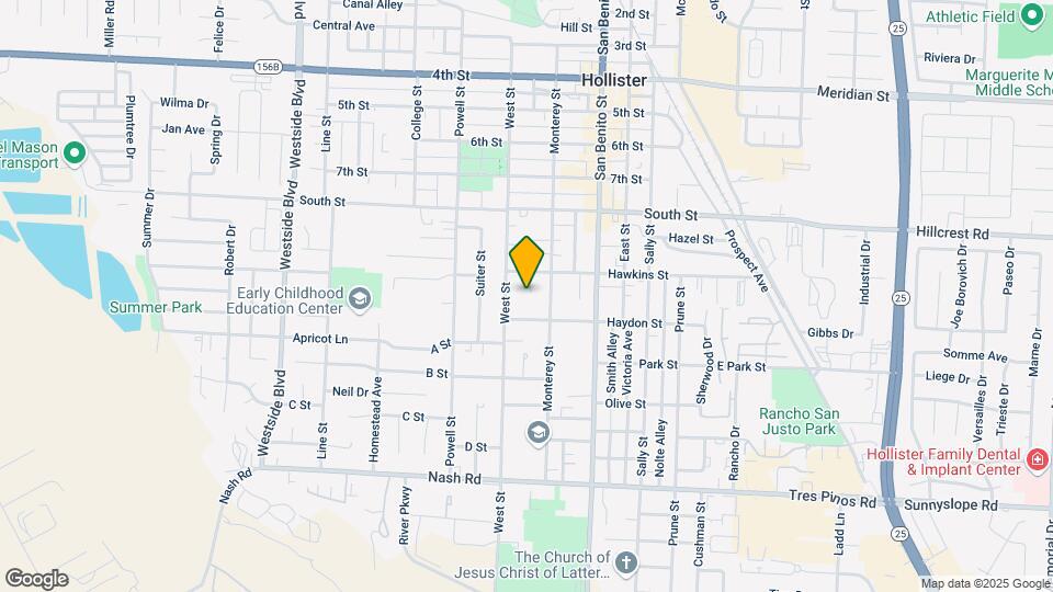 950 Monterey St Map and Location Details