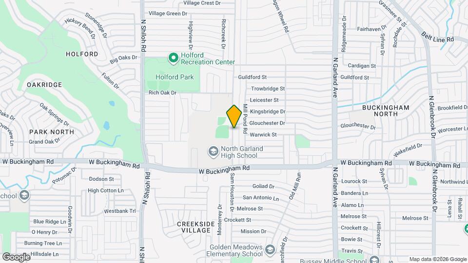 2108 Sam Houston Dr Map and Location Details