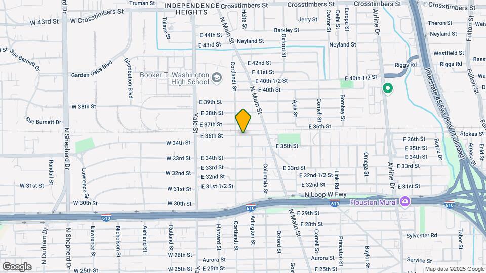 308 E 36th St Map and Location Details