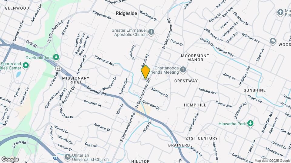 209 N Germantown Rd Map and Location Details