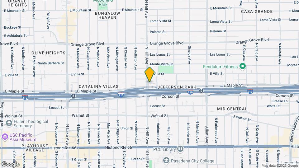 410 Hill Ave Map and Location Details