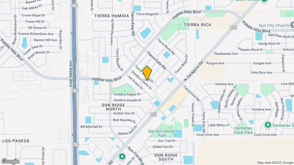 12477 Sombra Fuerte Dr Map and Location Details