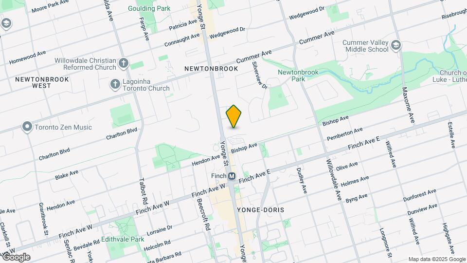 5765 Yonge St Map and Location Details