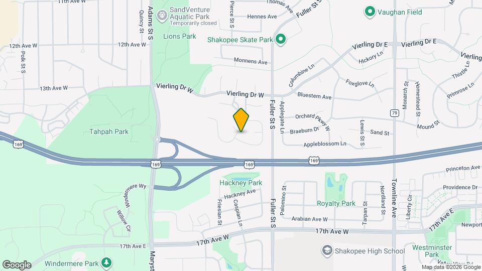1505 Harvest Ln Map and Location Details