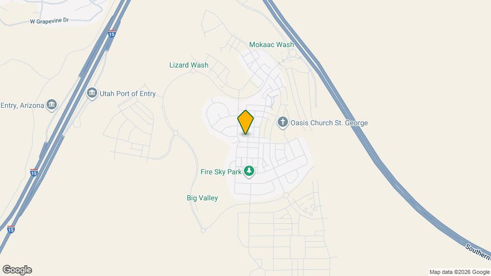 776 W Scarlet Hill Dr Map and Location Details