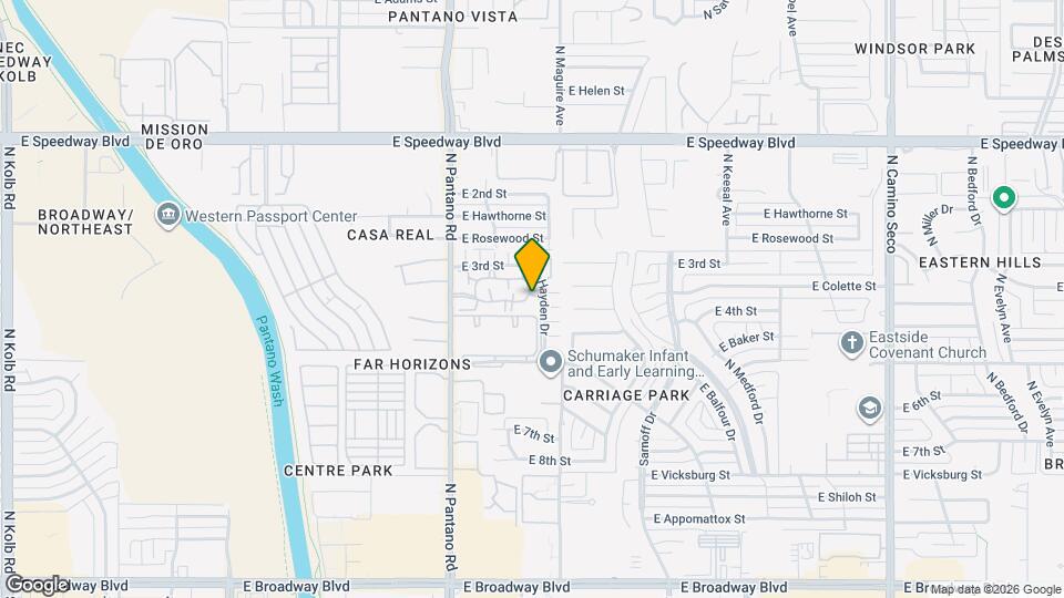 7932 E Colette Cir Map and Location Details