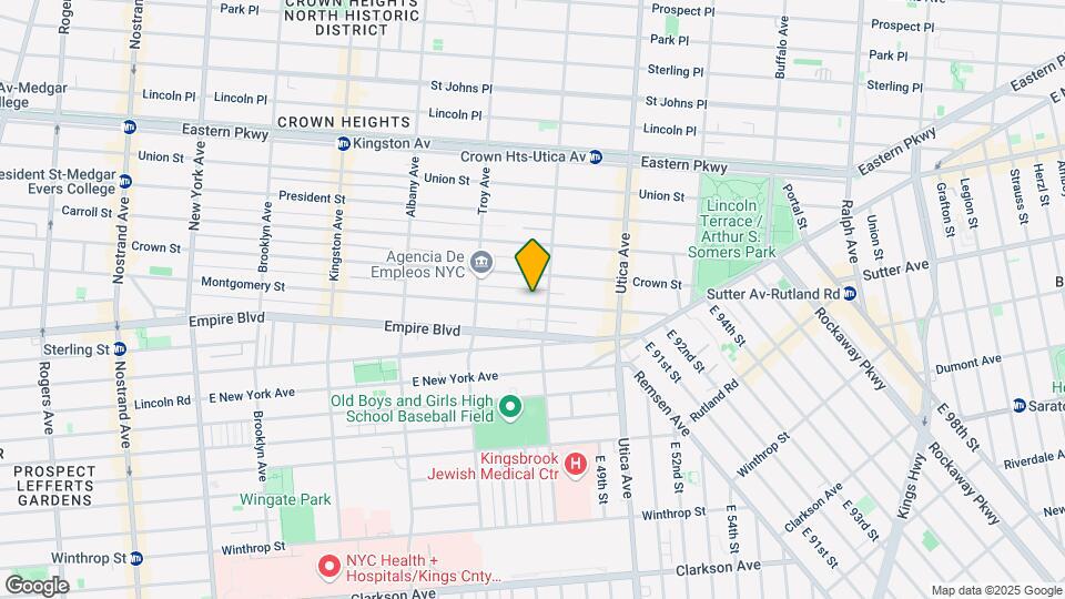 899 Montgomery St Map and Location Details