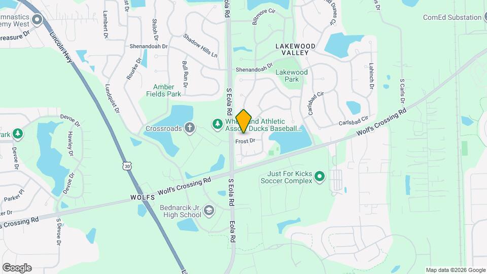 2454 Frost Dr Map and Location Details