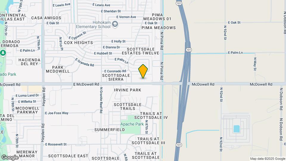 SITE Scottsdale Map and Location Details