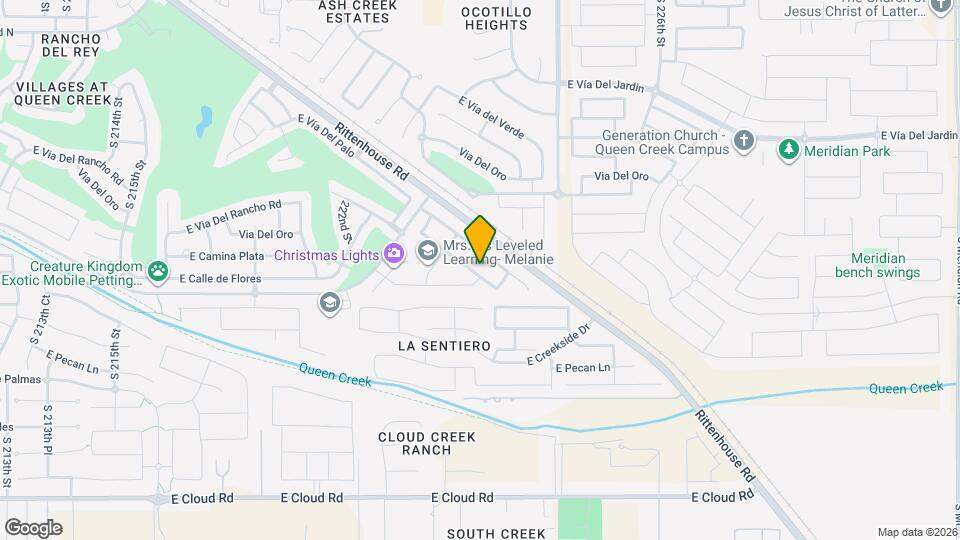 22354 E Via Del Rancho Rd Map and Location Details