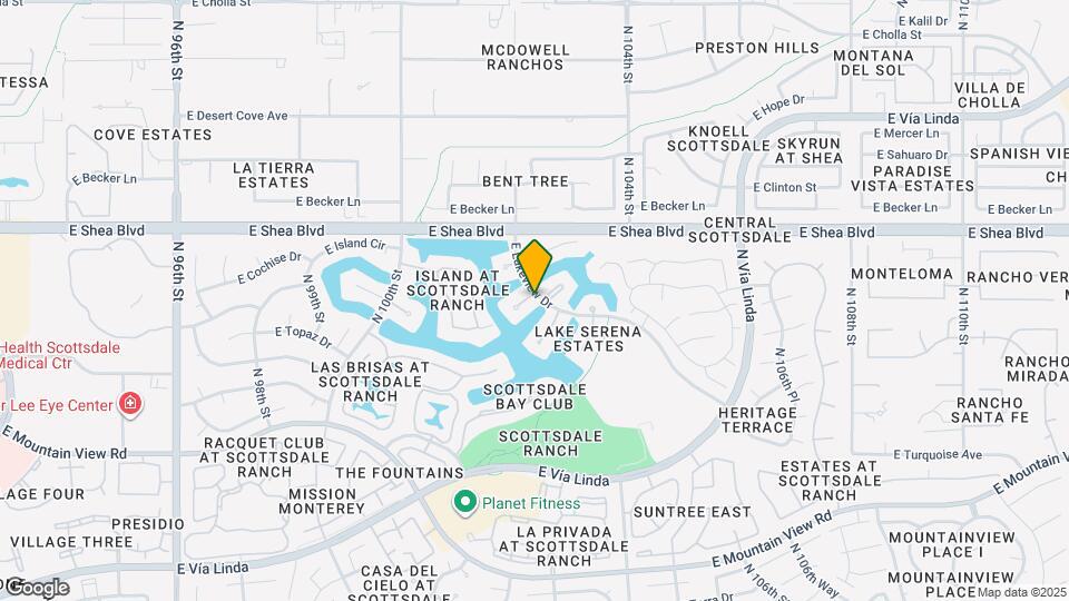 10193 E Bayview Dr Map and Location Details