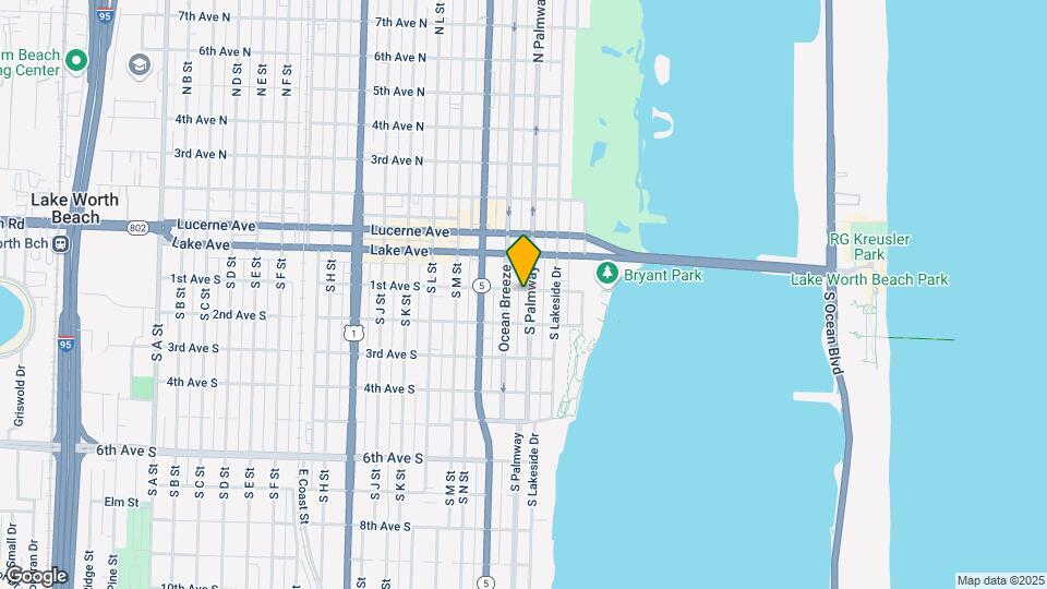 101 S Palmway-Unit -2 Map and Location Details