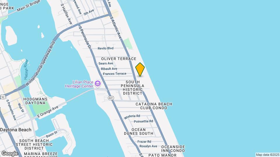 935 S Atlantic Ave, Unit 101 Ocean Jewels Club Map and Location Details