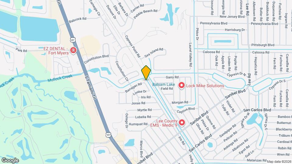 7347 Barragan Rd, Unit 110 Map and Location Details