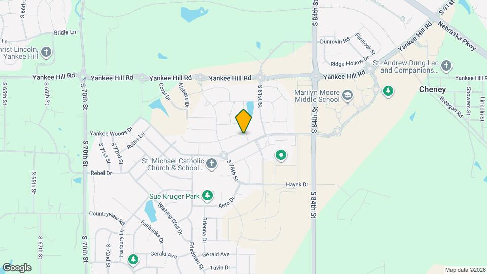 7927 Maxine Drive, Unit A Map and Location Details