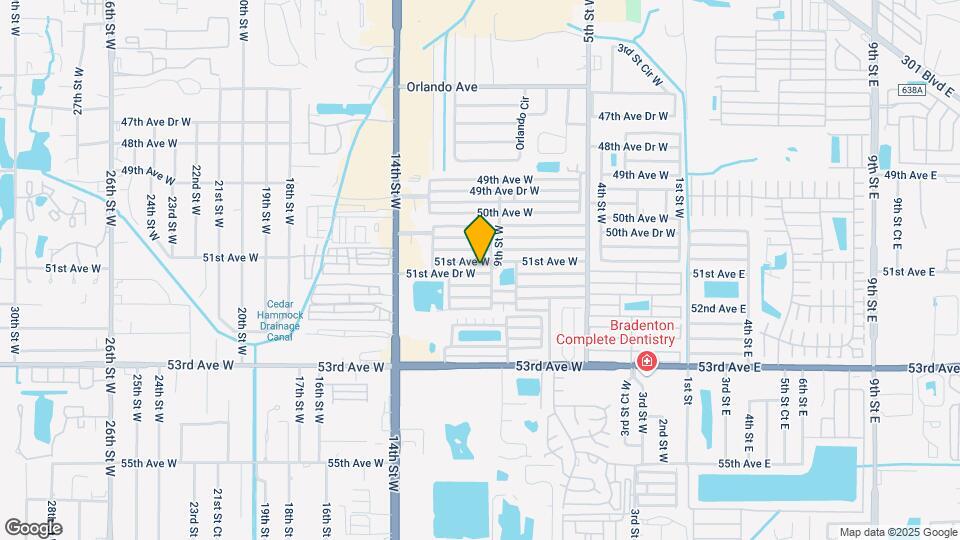 909 51st Ave Dr W Map and Location Details