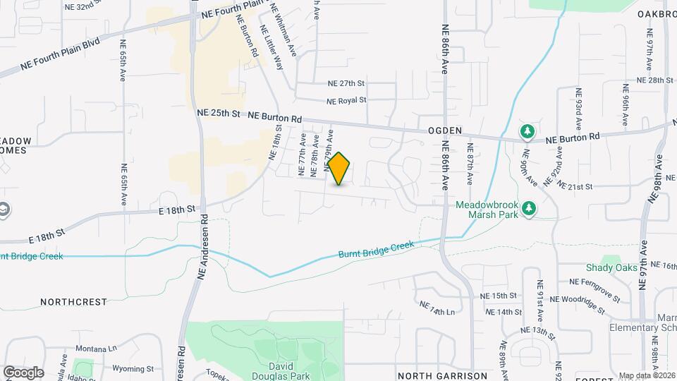 7924 NE 20th St Map and Location Details