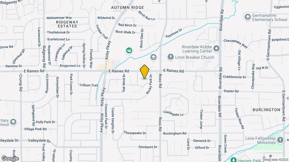 6638 Meadow Bend Dr Map and Location Details