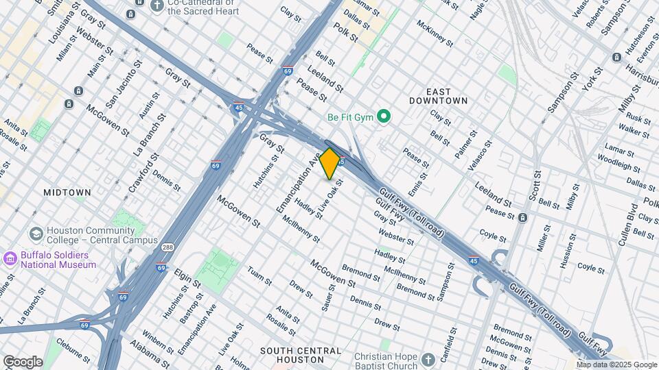 2512 Gray St Mapa y Detalles de la Ubicación