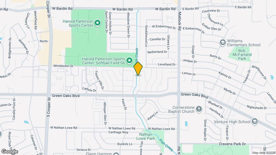 5210 Cornvalley Dr Map and Location Details