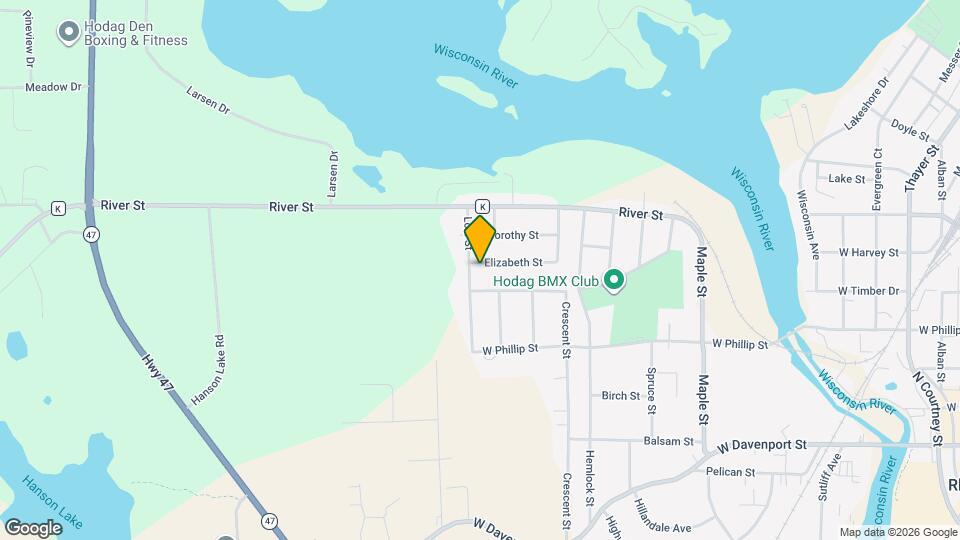 1421 Elizabeth St Map and Location Details