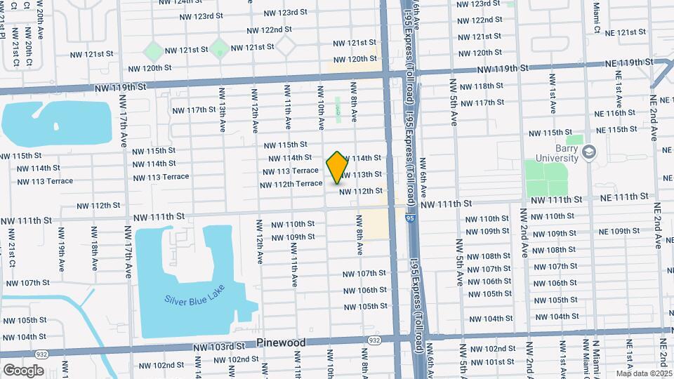 861 NW 112th St Map and Location Details