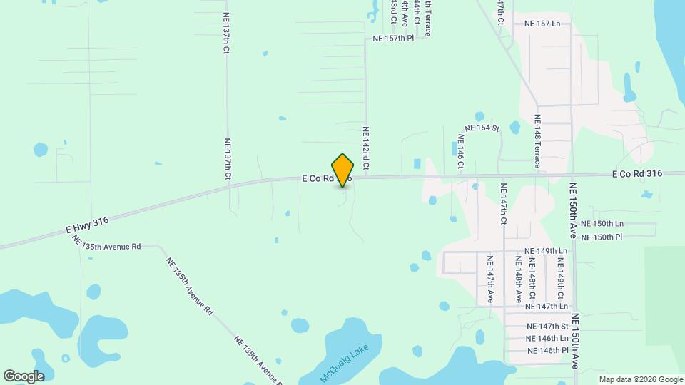 14164 E Hwy 316 Map and Location Details