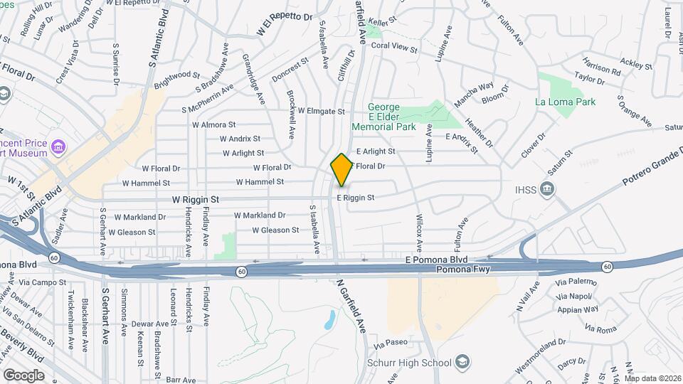 151 E Riggin St, Unit E Mapa y Detalles de la Ubicación