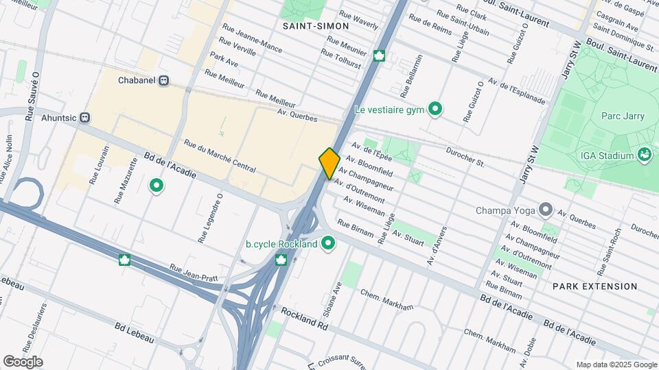 850 Crémazie Boul O Map and Location Details