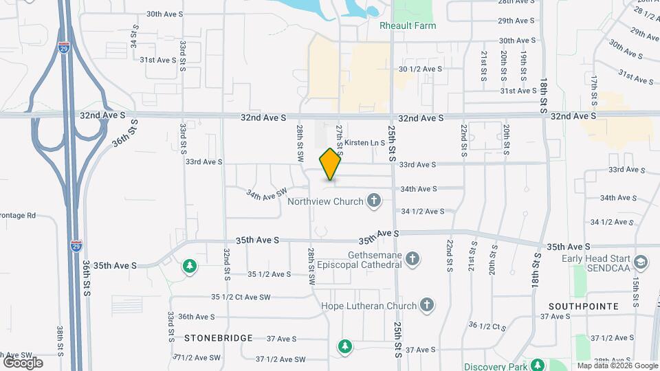 2727 34th Ave S Map and Location Details