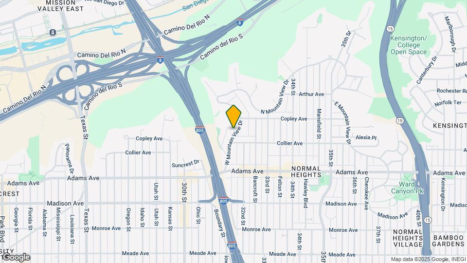 4840 W Mountain View Dr Map and Location Details