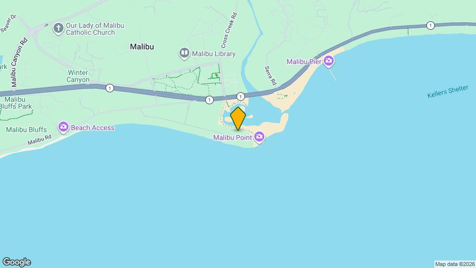 23351 Malibu Colony Rd Map and Location Details