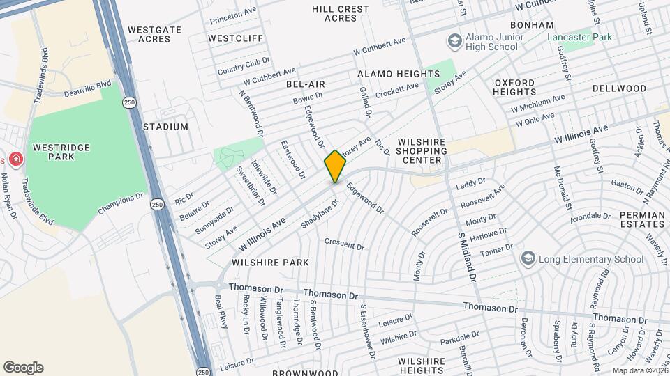 4703 W Illinois Ave, Unit A Mapa y Detalles de la Ubicación