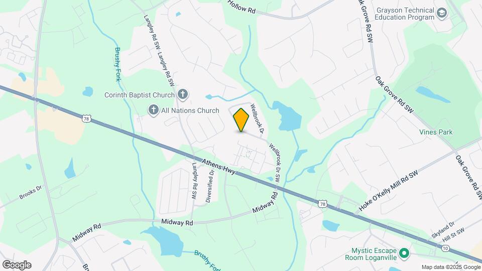 3325 Wellbrook Dr Map and Location Details