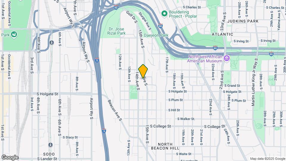 1755 15th Ave S Map and Location Details