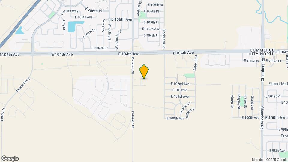 10240 Potomac St Map and Location Details