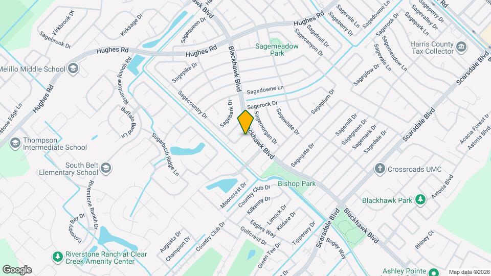 9826 Sagewell Dr Map and Location Details